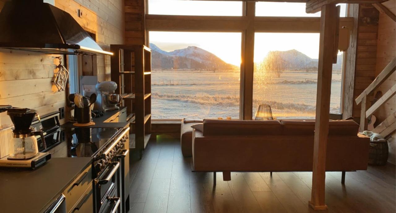 Unique Barnhouse In Amazing Gimsoy In Lofoten Saupstad  Exteriör bild