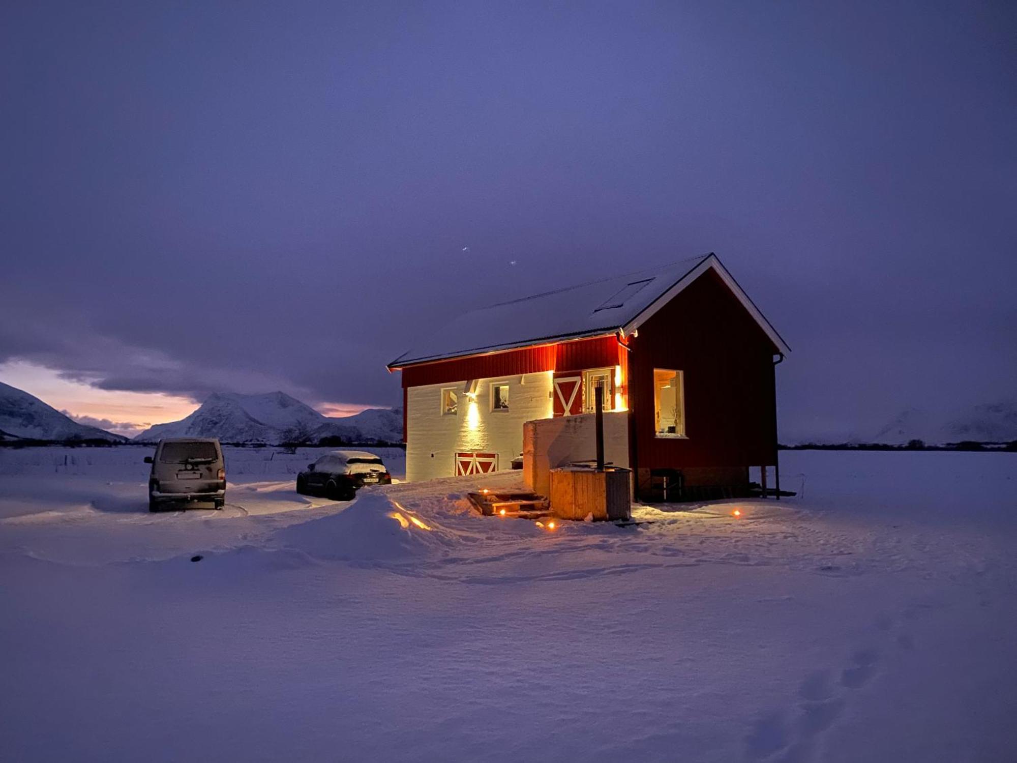 Unique Barnhouse In Amazing Gimsoy In Lofoten Saupstad  Exteriör bild
